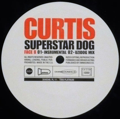 Curtis : Superstar Dog (Remixes) (12", Single)