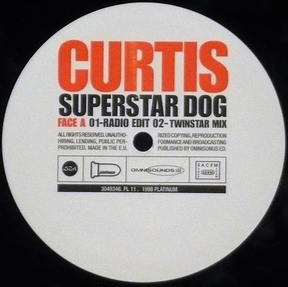 Curtis : Superstar Dog (Remixes) (12", Single)