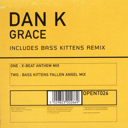 Dan K : Grace (12")