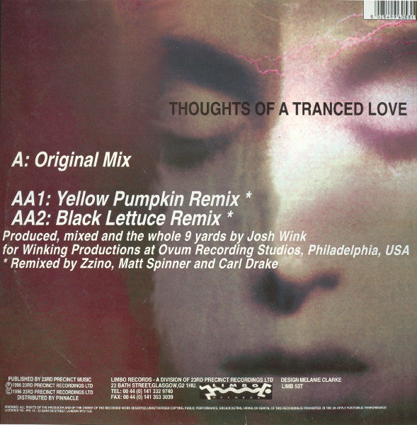 Winc* : Thoughts Of A Tranced Love (12", Single)