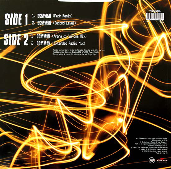 Scatman John : Scatman (Ski-Ba-Bop-Ba-Dop-Bop) (12")