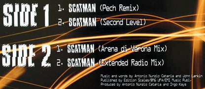 Scatman John : Scatman (Ski-Ba-Bop-Ba-Dop-Bop) (12")