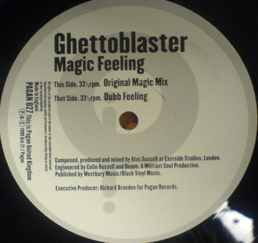 Ghettoblaster : Magic Feeling (12")