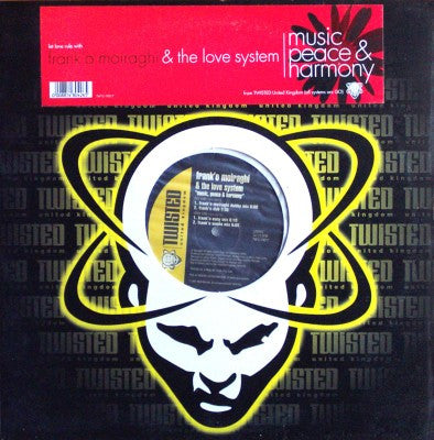 Frank 'O Moiraghi & The Love System : Music, Peace & Harmony (12")