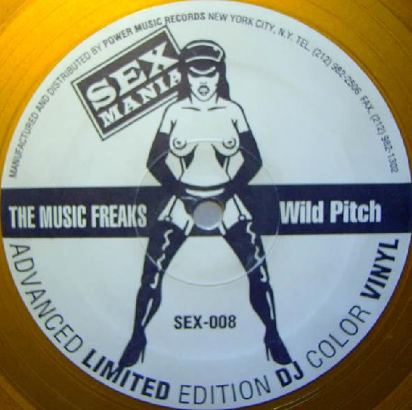 The Music Freaks : Wild Pitch (12", Advance, Ltd, Yel)