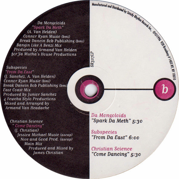 Various : The Next Strictly Rhythm Generation (2xLP, Comp)