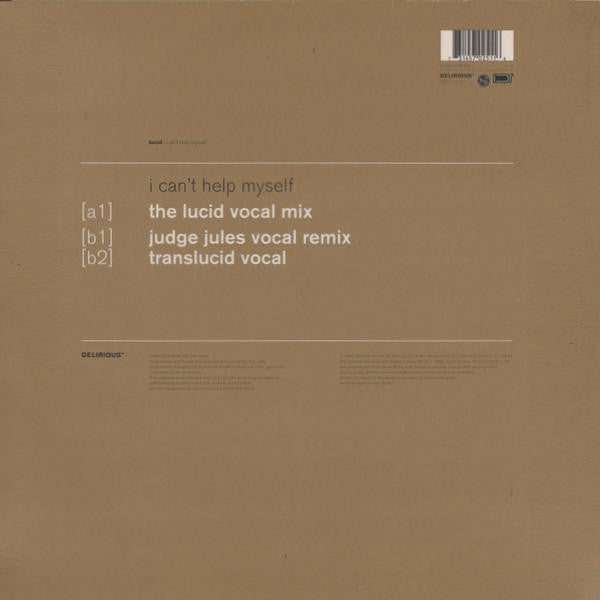 Lucid (45) : I Can't Help Myself (12", Single)