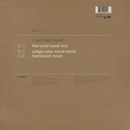 Lucid (45) : I Can't Help Myself (12", Single)