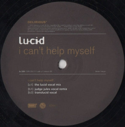 Lucid (45) : I Can't Help Myself (12", Single)