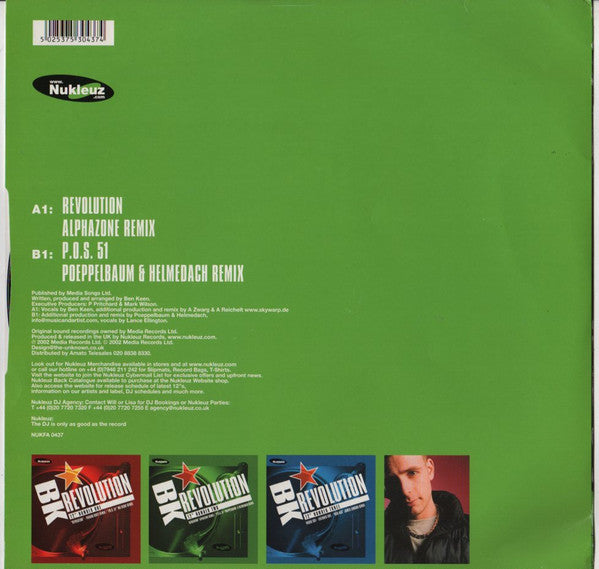 BK : Revolution (12" Number Two) (12", Two)
