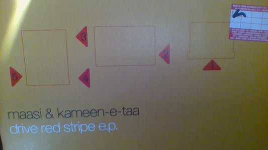 Roberto Masi & Kameen-E-Taa : Drive Red Stripe E.P. (12")