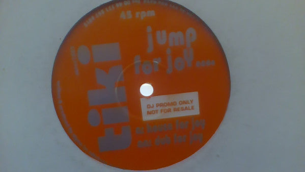 Tiki (2) : Jump For Joy.... (12", Promo, Ora)