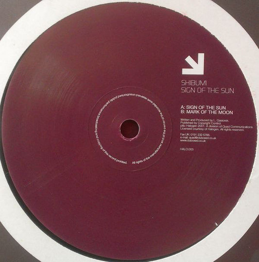 Shibumi : Sign Of The Sun (12")