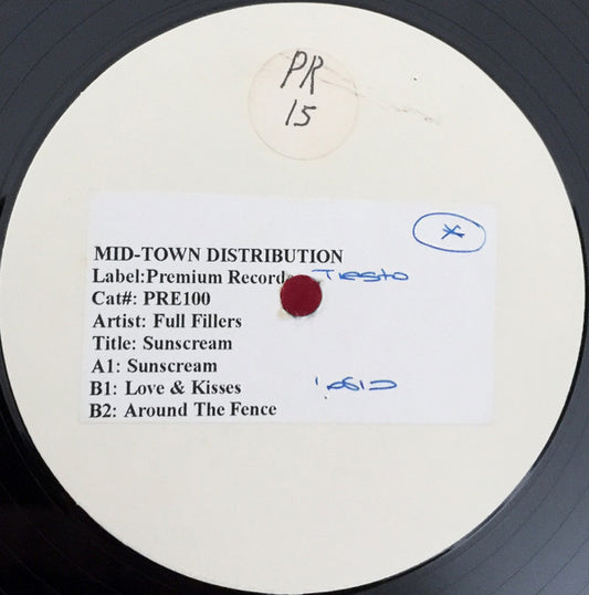 Full Fillers : Sunscream (12", W/Lbl)