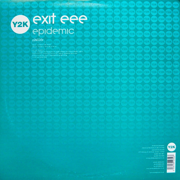 Exit EEE : Epidemic (Remixes) (12")