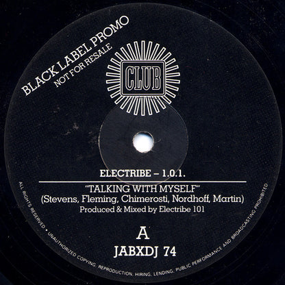 Electribe – 1.0.1.* : Talking With Myself (12", Promo)