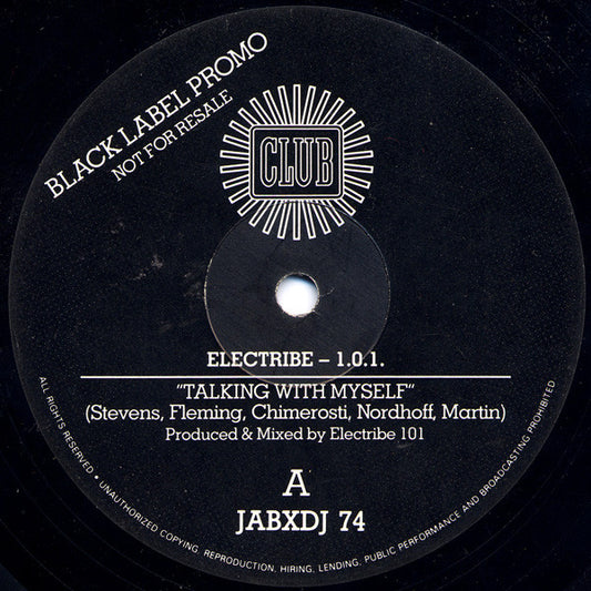 Electribe – 1.0.1.* : Talking With Myself (12", Promo)