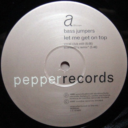 Bass Jumpers : Let Me Get On Top (12")