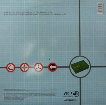 Slam : Positive Education (Remixes By Slam & Carl Cox) (12")