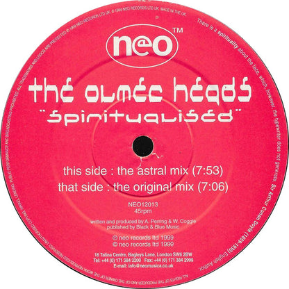 The Olmec Heads : Spiritualised (12")