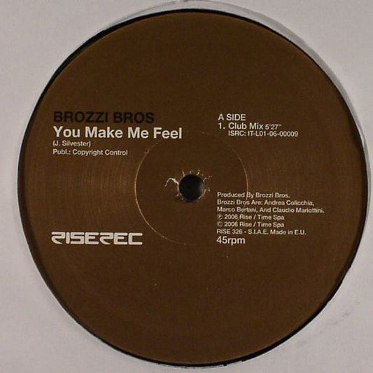 Brozzi Bros. : You Make Me Feel (12")