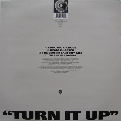 DJ Duke : Turn It Up (Say Yeah) (12", Single)