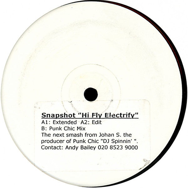 Snapshot (3) : Hi Fly Electrify (12", TP)