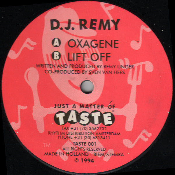 DJ Remy : Oxagene (12")