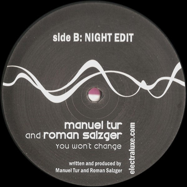 Manuel Tur And Roman Salzger : You Won't Change (12")