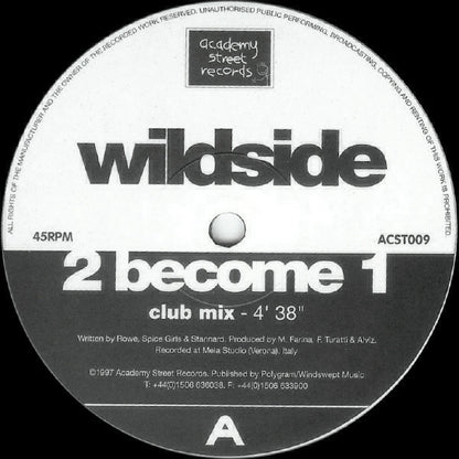 Wildside : 2 Become 1 (12")