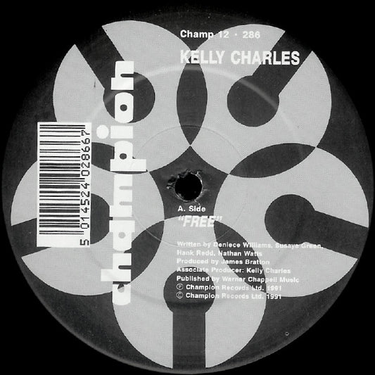 Kelly Charles / Jo Ann Jones : Free / Same Old Line (12", Promo)