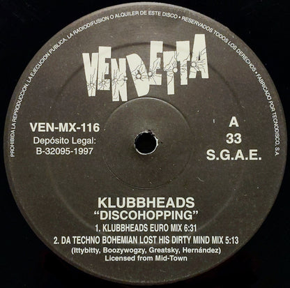 Klubbheads : Discohopping (12")