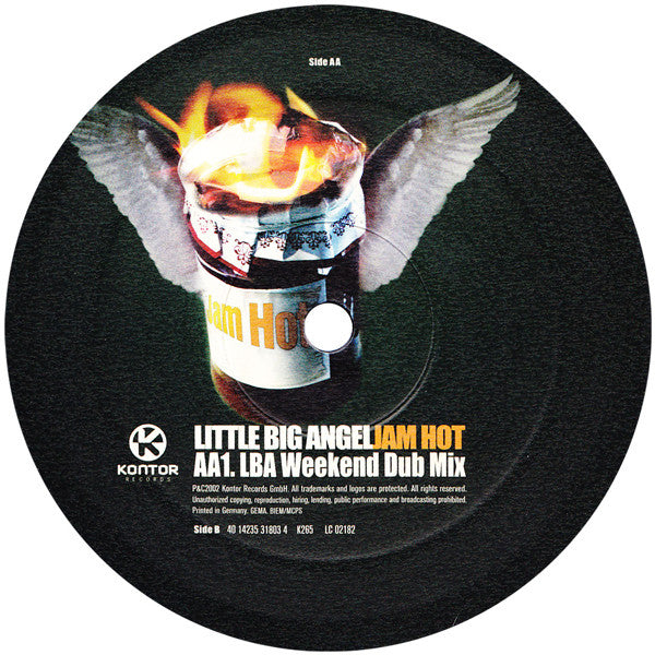 Little Big Angel : Jam Hot (12")