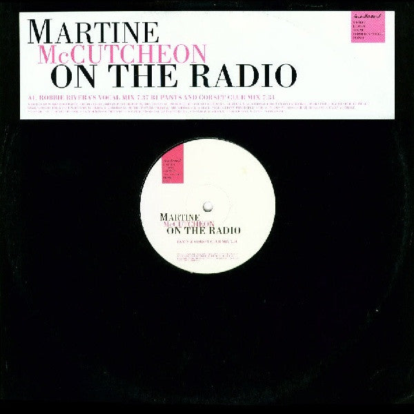 Martine McCutcheon : On The Radio (12", Promo)