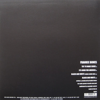 Frankie Bones : America In Black & White EP (12", EP)