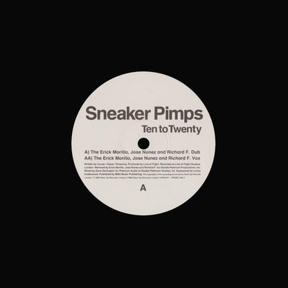 Sneaker Pimps : Ten To Twenty (2x12", Single, Promo, Par)