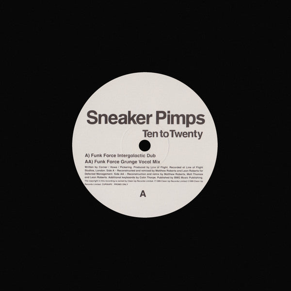Sneaker Pimps : Ten To Twenty (2x12", Single, Promo, Par)