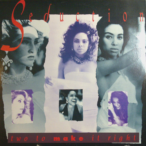 Seduction : Two To Make It Right (12", Single)
