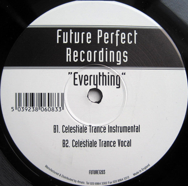 Fou Comme Ca : Everything (12")