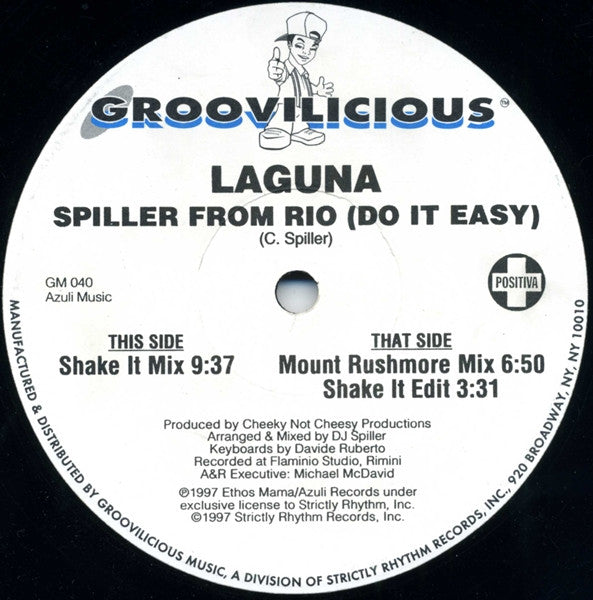 Laguna : Spiller From Rio (12")