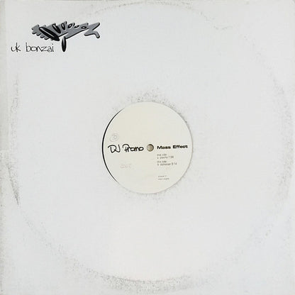 Mass Effect : Plasma (12", Promo)