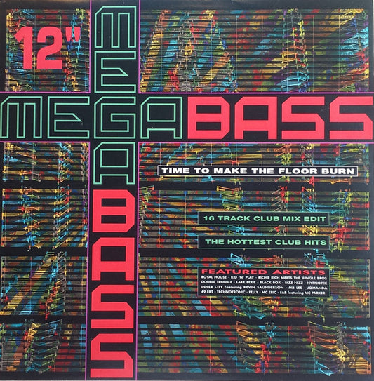 Megabass / The Mastermixers : Time To Make The Floor Burn / Get Down (12", Mixed)