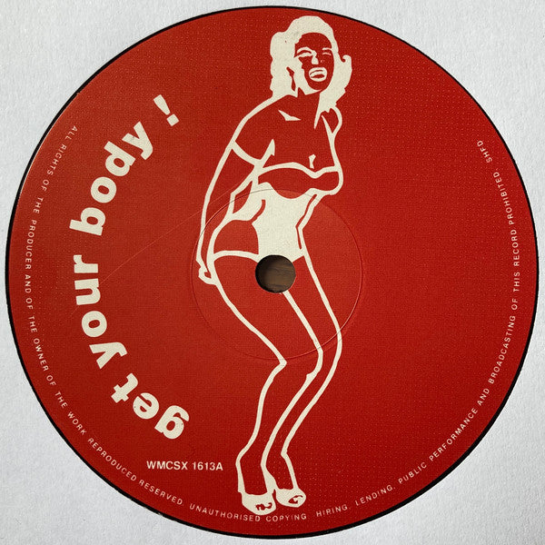 Adamski : Get Your Body! (12", Promo)