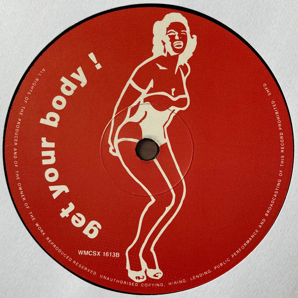 Adamski : Get Your Body! (12", Promo)
