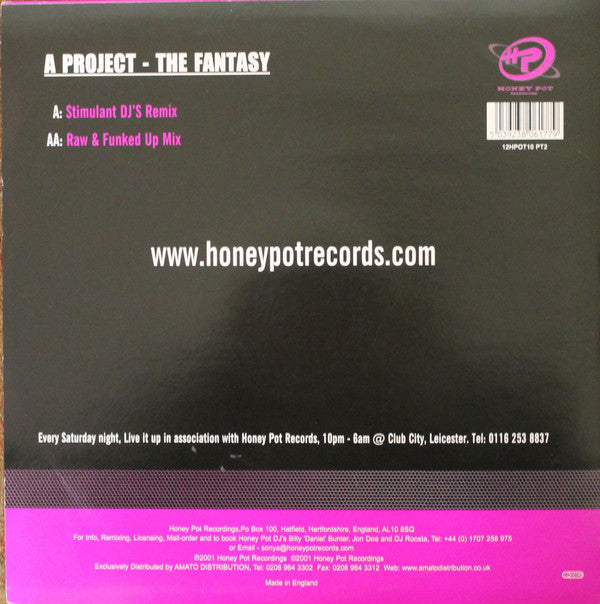 A Project : The Fantasy (12", 2/2)