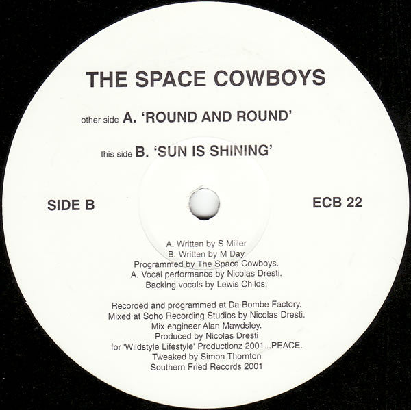 Space Cowboy : Round & Round (12")