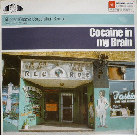 Dillinger : Cocaine In My Brain (12")