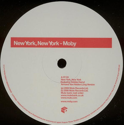 Moby Featuring Debbie Harry* : New York, New York (12", Single)