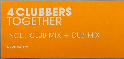 4 Clubbers : Together (12")