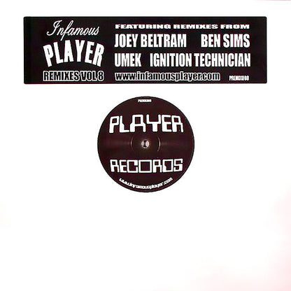 Player : Infamous Player Remixes Vol. 8 (12")